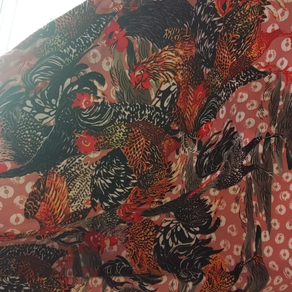 Button up printed dress